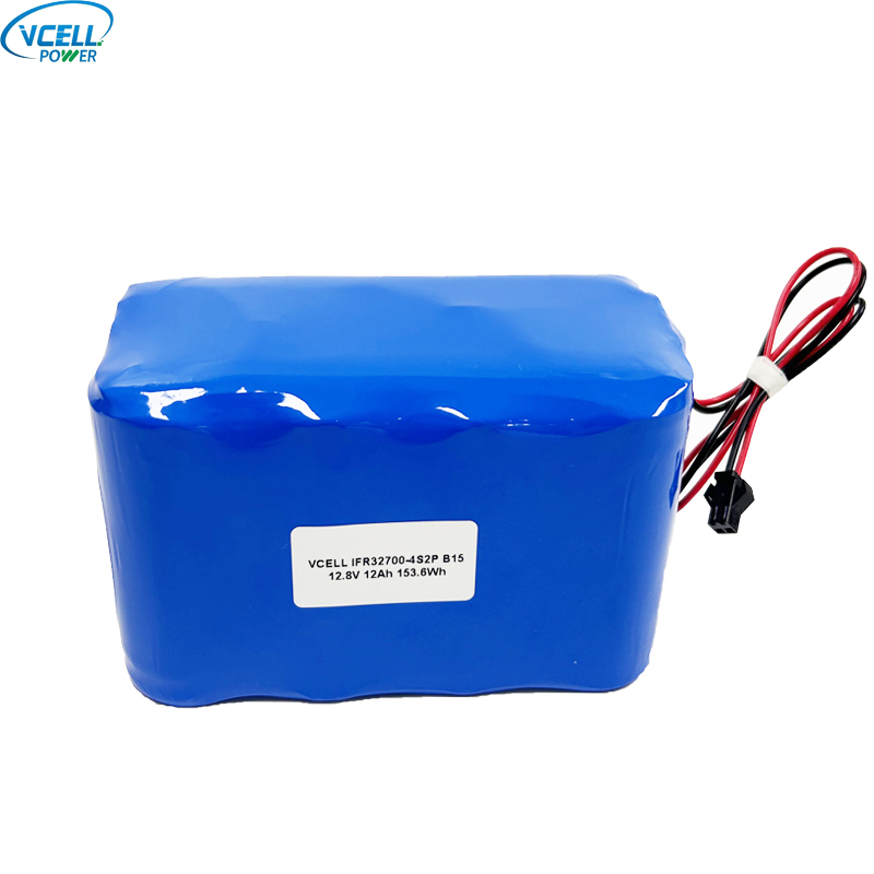 12.8V 12Ah 충전식 LiFePO4 배터리