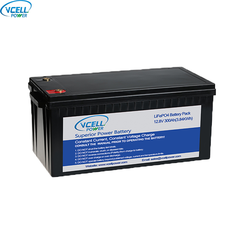 12.8V 300Ah LiFePO4 충전지