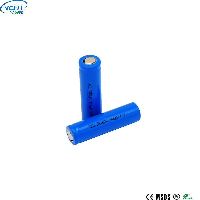 3.7V 1900mAh INR18500 리튬 이온 배터리