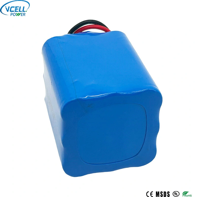 9.6V 6000mAh IFR18650 LiFePo4 배터리 팩